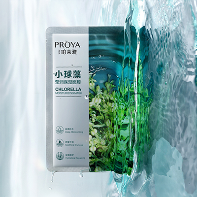壹号平台小球藻莹润保湿面膜